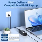 Ac Power Supply Cor Adapter Charger For Hp Stream 14-cb116ds Notebook laptop New