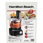 Hamilton Beach Bowl-scraper Food Processor 8 Cup Capacity Refurbished