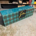 Vintage Sportsman Metal Box Htf Blue Plaid  Look Good With Your Thermos