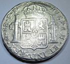 1783 El Cazador Shipwreck Spanish 8 Reales 1700 s Colonial Dollar Pirate Coin