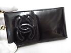 Authentic Chanel Patent Leather Chain Cigarette Case Accessory  39575