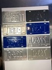 Lot Of 16 Oregon Dealer License Plates  All Years 1959 - 1974  Nr   Free Ship 