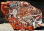 Red Zebra Jasper - Brazil 5 75 x3 6  Lapidary Rough Slab Collect Z2