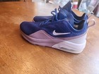 Nike Air Max Motion 2 Running Shoes Women 6 5 Navy Pink Mesh Sneakers A00352-400