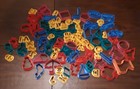 Play Doh Kids Letters Numbers And More Lot Of 107 Plastic