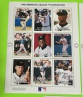 St  Vincent 1995 Sc  2204 Mlb American League Superstars - 9 Stamp Sheet  x3  Nm