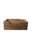 Vintage California Fruits Golden Glow Prunes Wood Crate Advertising Box San Jose