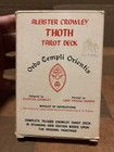 Aleister Crowley Thoth Tarot Deck 1987 Complete 80 Card Set With Booklet