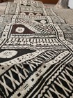 Vintage Fijian Tapa Cloth Barkcloth 71  X 23  Large Handcrafted Tribal Textile W