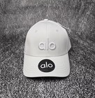 Alo Off-duty White Adjustable Cap     Unisex Baseball Hat 2025  New