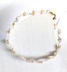 Women s Gift Seed Beads Boho Beach Yellow Flowers Charm Ankle Bracelet