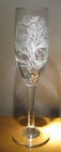 Toasting Champagne Flutes Glasses Custom Design W family Oak Tree   Names