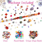 Assorted Natural Stone Beads For Jewelry Making - Mixed Bulk Semi Precious Gemst