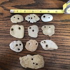 10 Large  Holey Hag Stones  1 1 2    To 3    Wide  Odin Hex  Magic Fairy Stones  