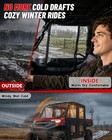 Soft Cab Enclosure Window For Polaris Ranger Crew 1000 crew Xp 1000 2019-2026