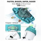 2025upgraded Cordless Pool Vacuum For Above Ground led Display 11 5  Wider He   