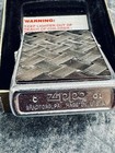 Zippo C 01 Midnight Weave Lighter 665 2001 1st Run Dealer Only Catalog Seal Nos