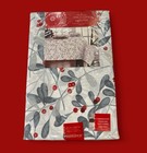 Holiday Christmas Printed Tablecloth 60   x 84    Oblong 