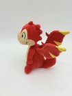 Vintage Neopets Plush Scorchio Red Dragon Yellow Stuffed Toy Keyquest 2002 - 7 