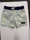 Birdwell Beach Britches Aloha Board Shorts Mens 32 Limited Edition Monstera Usa