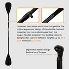 Funwater Sup Paddle - 3-piece Adjustable Single And Double Paddle