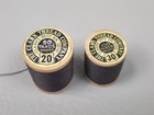 Clark Thread Company Sewing Threads Victorian Style Boxs W  2 Black Spools