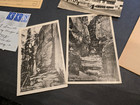 Vintage German Lot Postcards Covers Document Letters 1948-1960 s Era