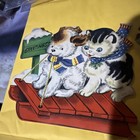 Vintage Dog   Cat Cut Outs And Christmas Cards