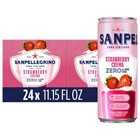 Strawberry Cream Italian Sparkling Soda  24-pack  0g Added Sugar  Real Fruit Jui