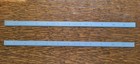  2  L  S  Starrett C305r-12 Satin Chrome Flexible Steel Rules W paper Cover 