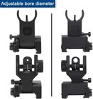 Ot Flip Up Iron Sights Flip Up Front Sight   Back Up Rear Sight