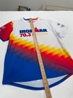Ironman 70 3 Boulder Triathlon Men s Large White Tri Running Shirt
