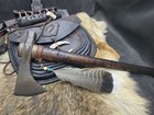  Tomahawk By Mark Mccoun Forged Frontier Poll Virginia Usa Feather Wrap 