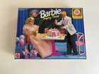 Barbie Party Time Happy Birthday Set Cake Chair Table Vintage 1990 - Brand New