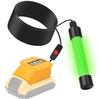 Underwater Green Fishing Light 13w 1300 Lumens Ip68 Submersible Night Fishing At