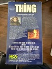 The Thing Vhs 1987 John Carpenter Kurt Russell Horror Vintage