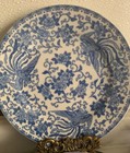 Antique Nippon Royal Sometuke  Phoenixs Set Of 8 Plates  Size Is 7 1 2   Japan 