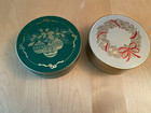 Otagiri Japan Laquerware Christmas 4    Coasters Set Of 6 X 2  12 Total  Vtg