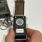 4 Vtg Star Trek Phaser Key Chains   They All Need Batteries Read 