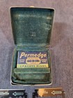 Vintage Hoffritz Ny  Germany Shaving Box With 8 Gillette Blue Blades