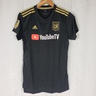 Mls Lafc Authentic Women s Soccer Jersey Adidas Climalite Youtube Black