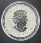 2016 Canada 1 Oz Silver Maple Leaf Reverse Proof Four Leaf Clover Privy  1056 