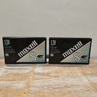 Maxell 8mm Gx-mp 120 Minutes High Quality Metal 2-pack Camcorder Videotape Nwt