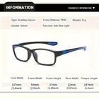 3 Pack Rectangular Spring Hinge Power Reading Reader Glasses For Mens Womens 1-3