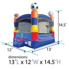 Inflatable Bounce House Commercial Kids Sports Jumping Castle With Blower