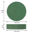 10 Pcs Floral Foam Blocks 6 5 Inch Large Dry Green Round Oasis Arrangements