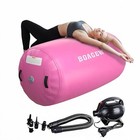 Gymnastics Mat With Air Roller inflatable Air Track Tumbling Mat For Home Gym