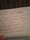 Genealogy Estate Deed 1800s American Document In Binder Type Must See