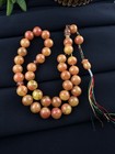 Collectible Faturan Amber Misbaha Islam Prayer Rosary 33 Beads                                  
