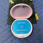 Invisalign Aligner And Retainer Magnetic Closure Resin Case Pink New With Pouch